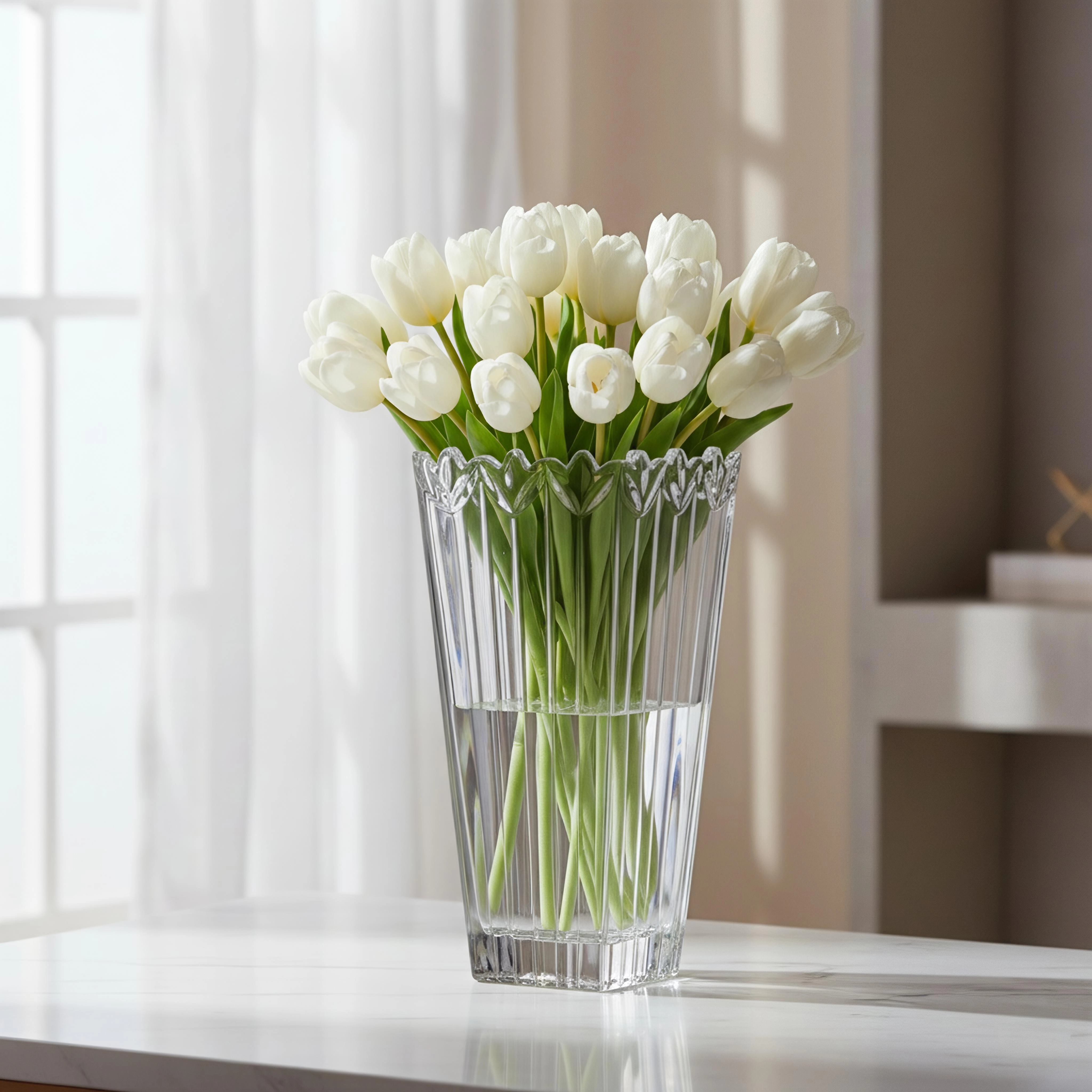 Crystal Bohemia Pierced Vaza 30 sm 