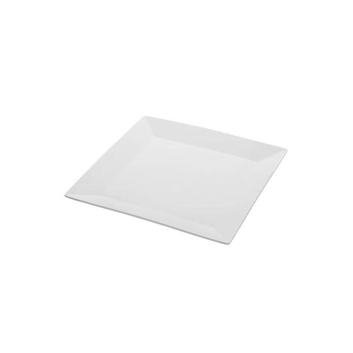 Jumbo Piazza Kvadrat Düz Boşqab 13 CM